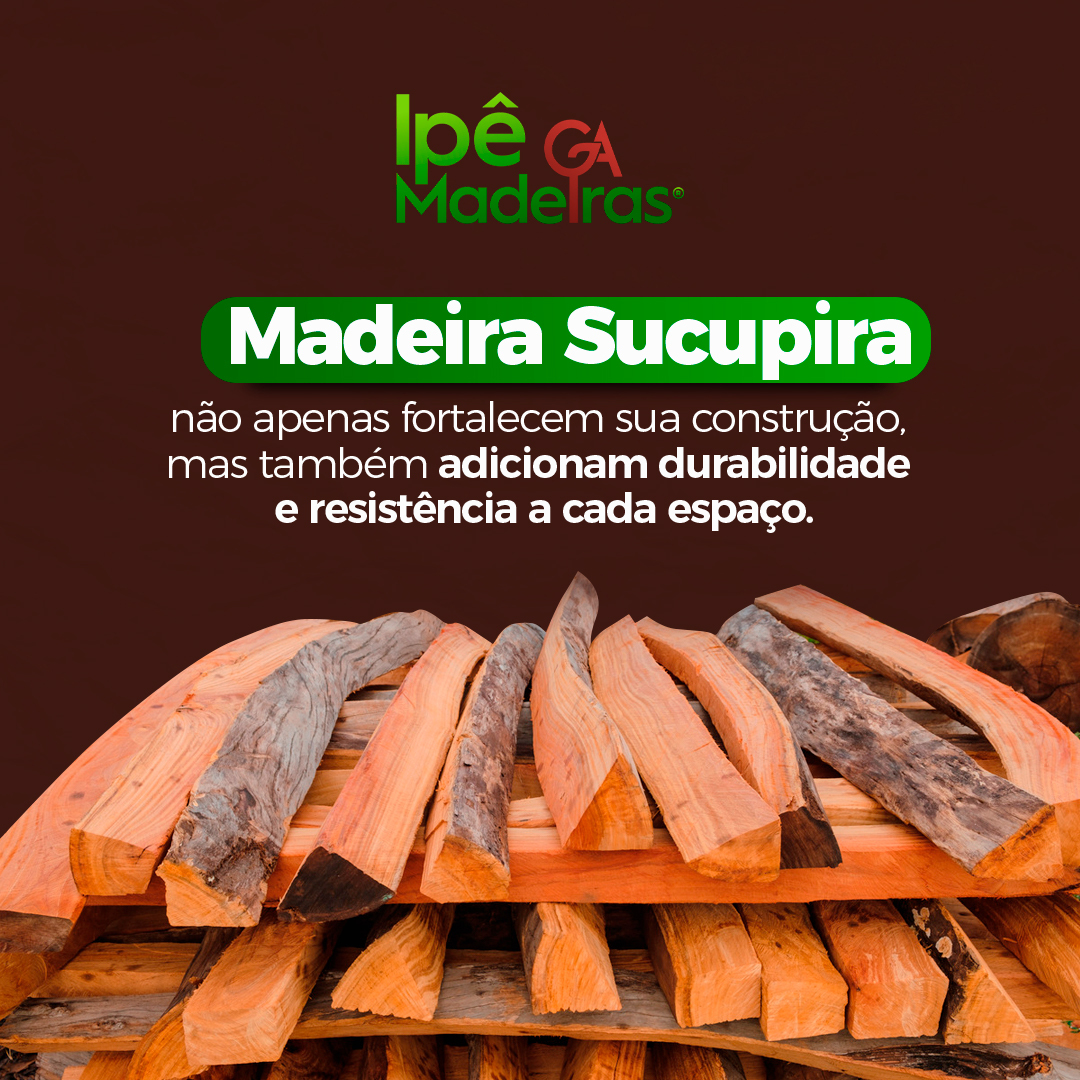 Leia mais sobre o artigo Madeira Sucupira não apenas fortalecem sua construção mas também adicionam durabilidade e resistência a cada espaço